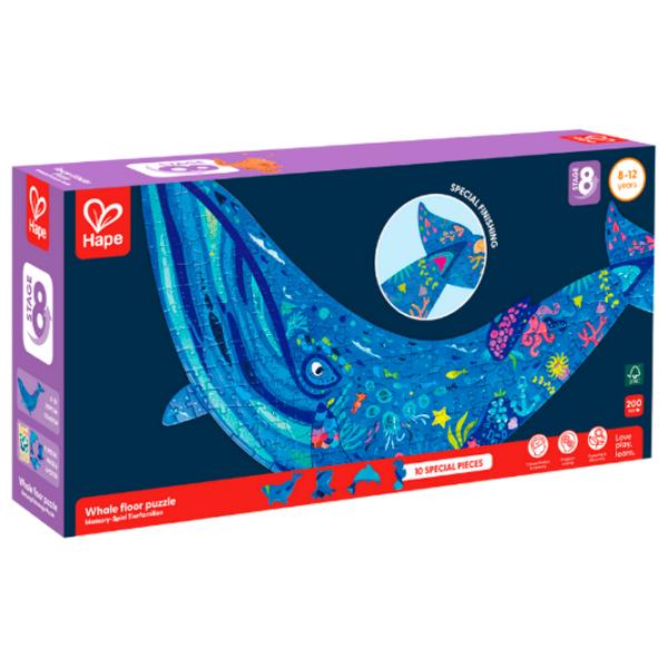 Puzzle Hape Balena cu cocoașă 6+/ Numărul de piese:  photo 3