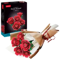 Puzzle 3D CubicFun Trandafiri roșii 6+/ Numărul de piese: 312