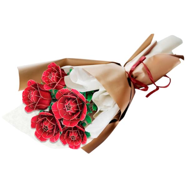 Puzzle 3D CubicFun Trandafiri roșii 6+/ Numărul de piese: 312 photo 2