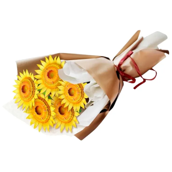 Puzzle 3D CubicFun Floarea soarelui 6+/ Numărul de piese: 180 photo 2