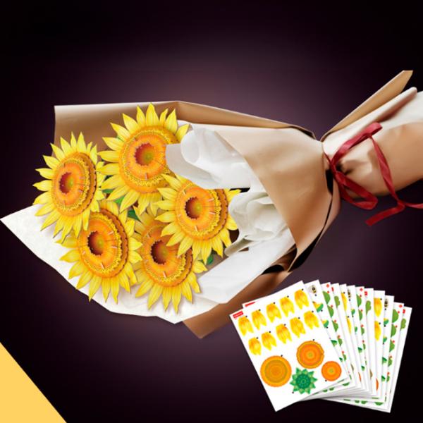 Puzzle 3D CubicFun Floarea soarelui 6+/ Numărul de piese: 180 photo 6