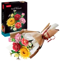 Puzzle 3D CubicFun Buchet de flori 6+/ Numărul de piese: 285