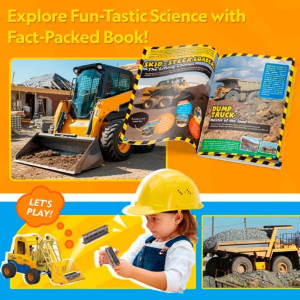 Puzzle 3D CubicFun Mini Încărcător și Camion Basculant 6+/ Numărul de piese:  photo 7