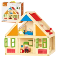 Домик для кукол VIGA Doll House 56254 домик / 3+