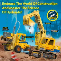 Puzzle 3D CubicFun Excavator și Stivuitor 6+/ Numărul de piese: photo 4