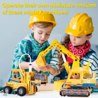 Puzzle 3D CubicFun Excavator și Stivuitor 6+/ Numărul de piese: photo 8
