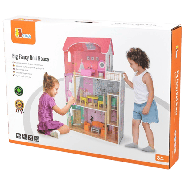 Домик для кукол VIGA Doll House 44570  домик / 3+ photo 2