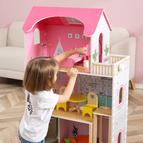 Домик для кукол VIGA Doll House 44570  домик / 3+ photo 4