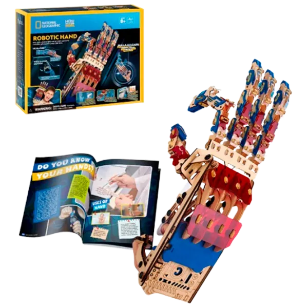 Puzzle 3D CubicFun Mână robotică 6+/ Numărul de piese:  photo 1