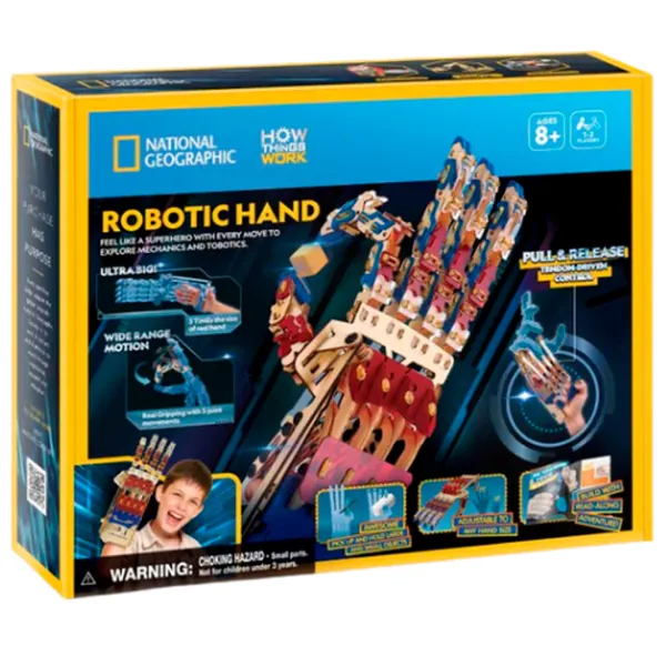Puzzle 3D CubicFun Mână robotică 6+/ Numărul de piese:  photo 3