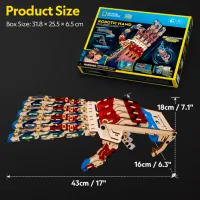Пазл 3D CubicFun Роботизированная рука 6+/ Количество деталей: photo 5