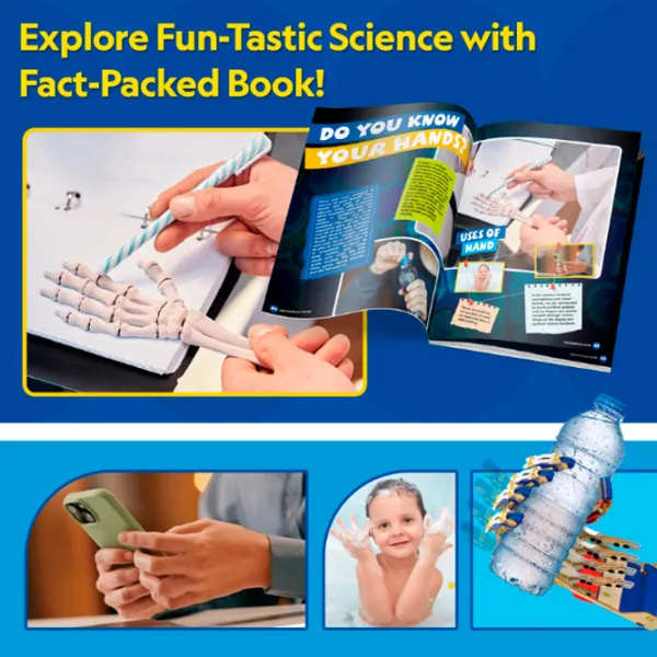 Puzzle 3D CubicFun Mână robotică 6+/ Numărul de piese:  photo 7