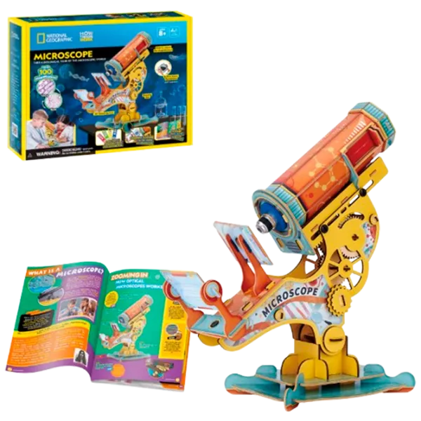 Puzzle 3D CubicFun Microscope 6+/ Numărul de piese:  photo 1