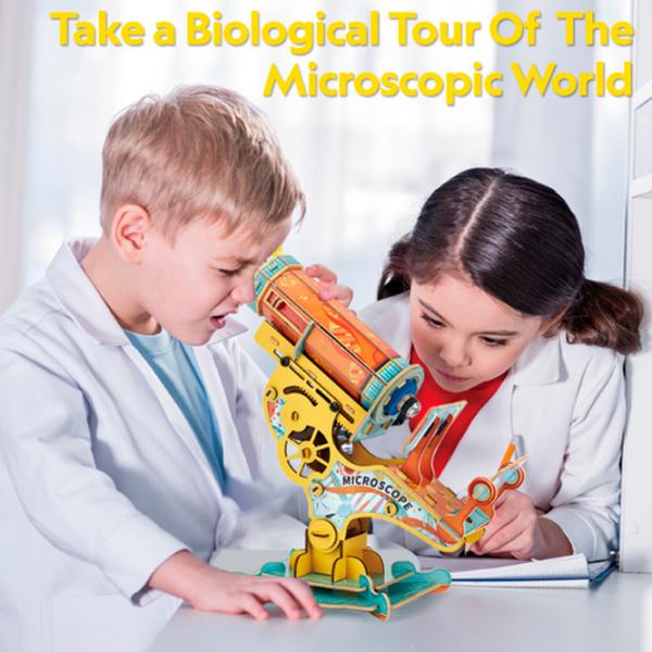 Puzzle 3D CubicFun Microscope 6+/ Numărul de piese:  photo 9