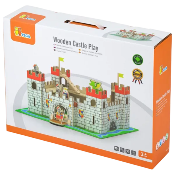 Интерактивная игрушка VIGA The Enchanted Castle 50310  3+ / Серый photo 4