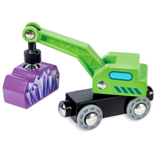 Set de mașini Hape Aventura Căii Ferate cu Dinozauri E3795  / / Multicolor Multicolor photo 4