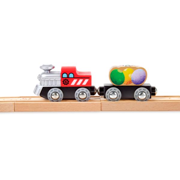 Set de mașini Hape Aventura Căii Ferate cu Dinozauri E3795  / / Multicolor Multicolor photo 6