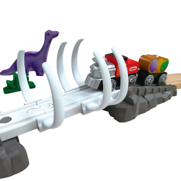 Set de mașini Hape Aventura Căii Ferate cu Dinozauri E3795  / / Multicolor Multicolor photo 7