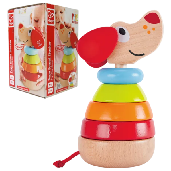 Joc educativ Hape Pepe & Friends Pepe the puppy E0448  3+ / Multicolor photo 1