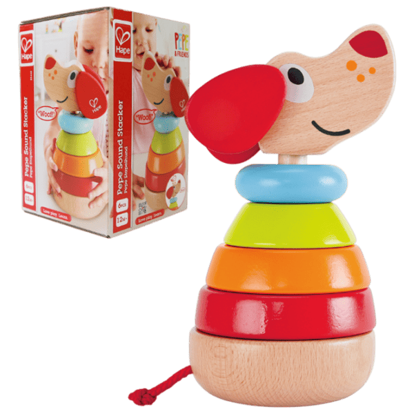 Joc educativ Hape Pepe & Friends Pepe the puppy E0448  3+ / Multicolor photo 1