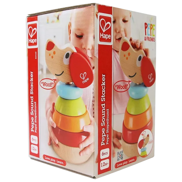 Joc educativ Hape Pepe & Friends Pepe the puppy E0448  3+ / Multicolor photo 3