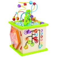 Joc educativ Hape Country Critters Play Cube E1810 1+ / Multicolor photo 3