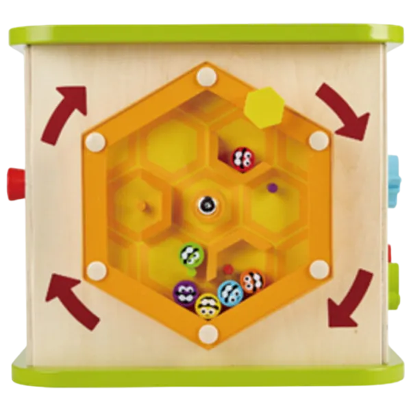Joc educativ Hape Country Critters Play Cube E1810 1+ / Multicolor photo 4