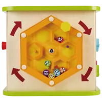 Joc educativ Hape Country Critters Play Cube E1810 1+ / Multicolor photo 4