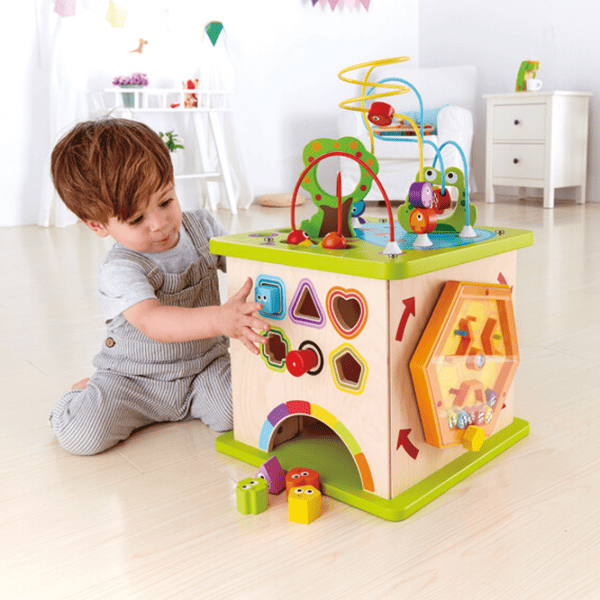 Joc educativ Hape Country Critters Play Cube E1810 1+ / Multicolor photo 5