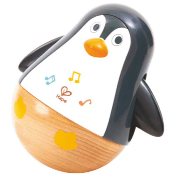 Jucărie muzicală Hape The penguin family E0136 0.6+ / White photo 3