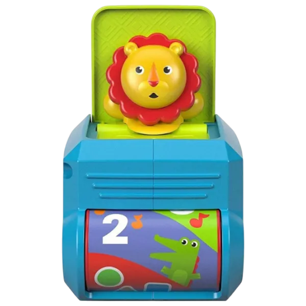 Музыкальная игрушка Fisher Price Pop-Up Surprise Lion FHF77 0.5+ / Синий photo 3