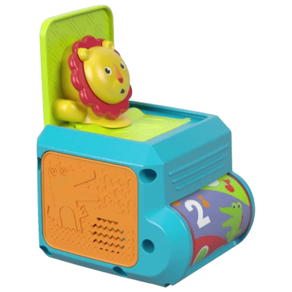 Музыкальная игрушка Fisher Price Pop-Up Surprise Lion FHF77 0.5+ / Синий photo 4