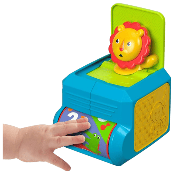 Музыкальная игрушка Fisher Price Pop-Up Surprise Lion FHF77 0.5+ / Синий photo 7