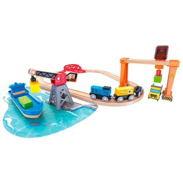 Set de mașini Hape Încărcare și Descărcare în Port E3791  / / Multicolor Multicolor photo 4