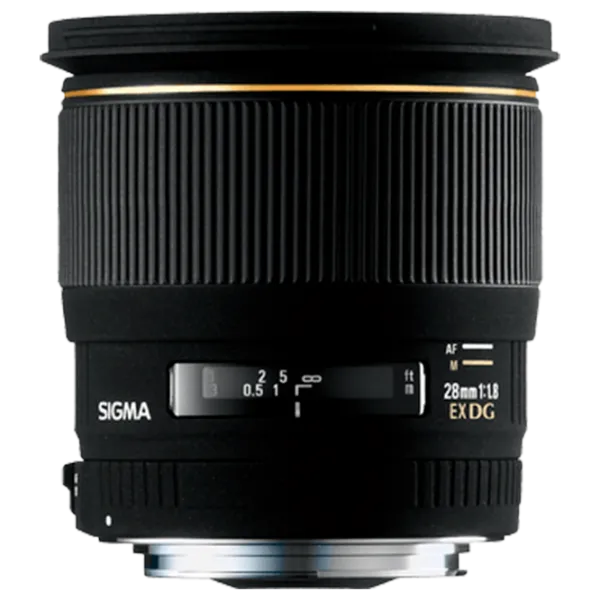 Obiectiv Sigma AF 28mm f/1.8 EX DG ASPHERICAL MACRO F/Nikon Black photo 1