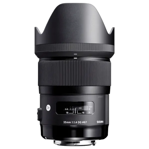 Obiectiv Sigma AF 35mm f/1.4 DG HSM ART F/Sony-E Black photo 1