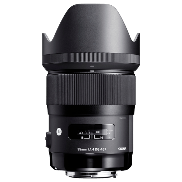 Obiectiv Sigma AF 35mm f/1.4 DG HSM ART F/Sony-E Black photo 1