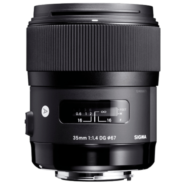 Obiectiv Sigma AF 35mm f/1.4 DG HSM ART F/Sony-E Black photo 2