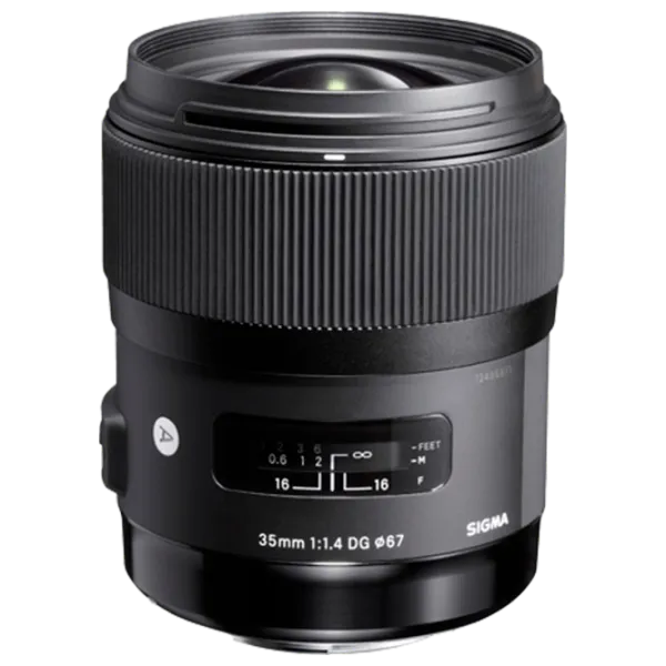 Obiectiv Sigma AF 35mm f/1.4 DG HSM ART F/Sony-E Black photo 3