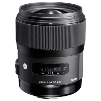Obiectiv Sigma AF 35mm f/1.4 DG HSM ART F/Sony-E Black photo 3
