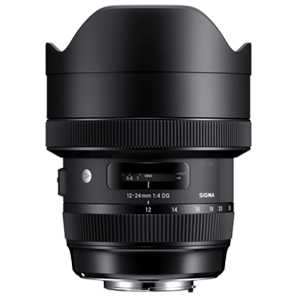 Obiectiv Sigma AF 12-24mm f/4.0 DG HSM Art F/Nikon Black photo 1