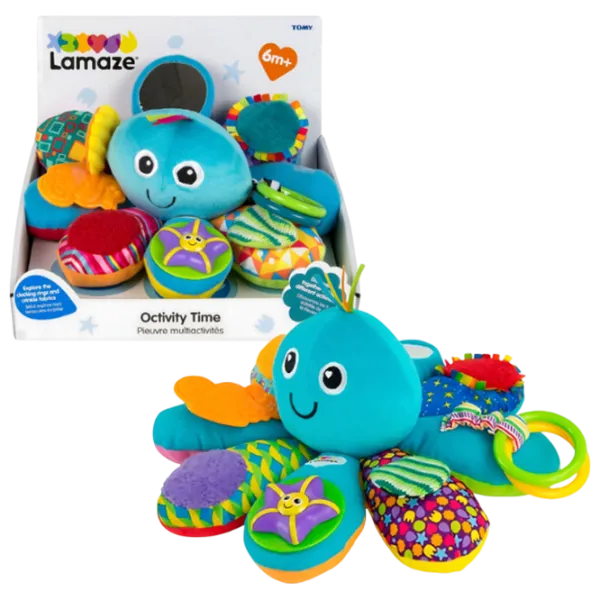 Joc educativ Tomy Lamaze Octivity Time T27206 0+ / Blue photo 1