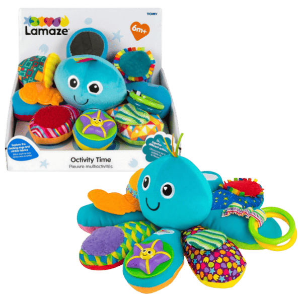 Joc educativ Tomy Lamaze Octivity Time T27206 0+ / Blue photo 1