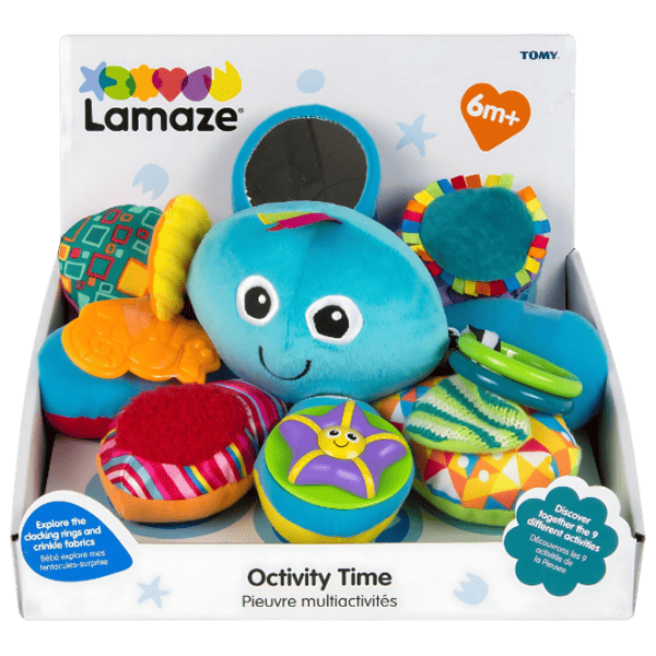 Joc educativ Tomy Lamaze Octivity Time T27206 0+ / Blue photo 3