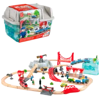 Tren Hape Trenuletul Vesel E3771  / / Multicolor Multicolor