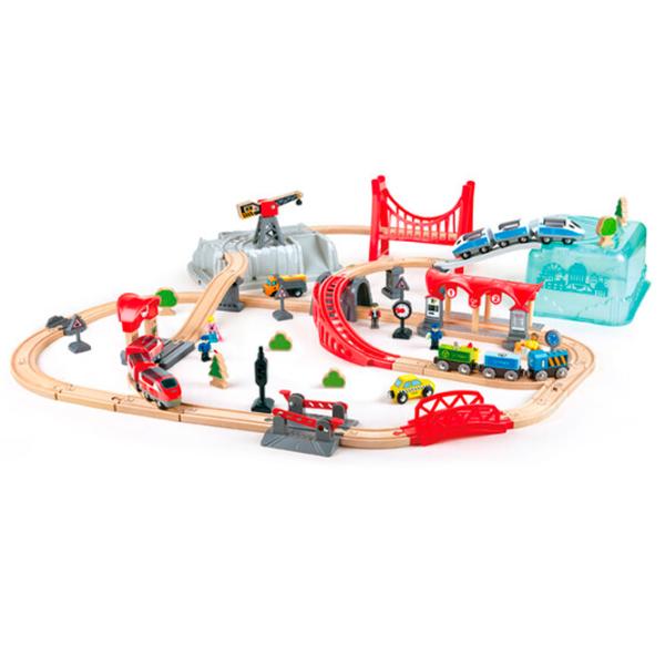 Tren Hape Trenuletul Vesel E3771  / / Multicolor Multicolor photo 3