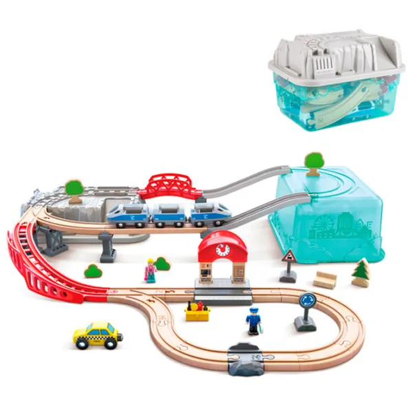 Tren Hape Trenuletul Vesel E3771  / / Multicolor Multicolor photo 4