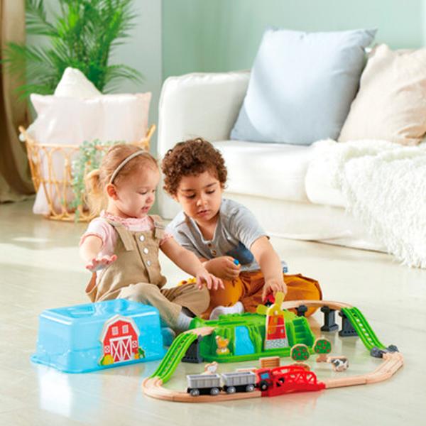 Tren Hape Trenuletul Vesel E3771  / / Multicolor Multicolor photo 8