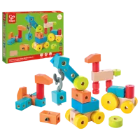 Joc educativ Hape Wonder ABC Blocks E0519 1+ / Multicolor