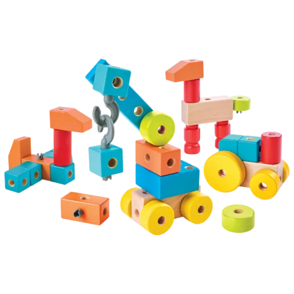 Joc educativ Hape Wonder ABC Blocks E0519 1+ / Multicolor photo 2